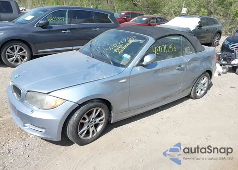 2008 BMW 128I z USA, uszkodzony, nr VIN WBAUL73558VJ74120
